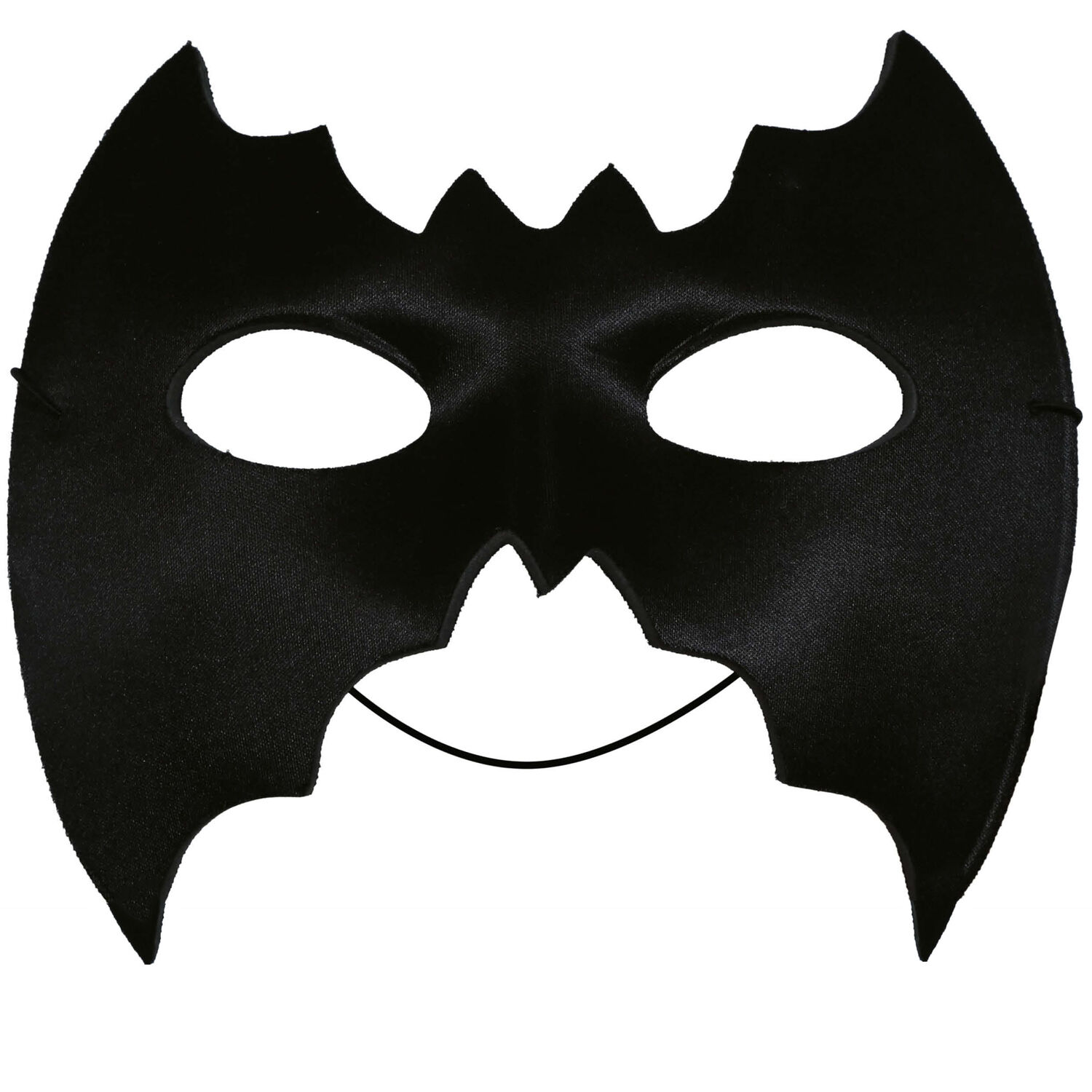 NEU Maske Fledermaus aus Hartschaum, schwarz Bild 2