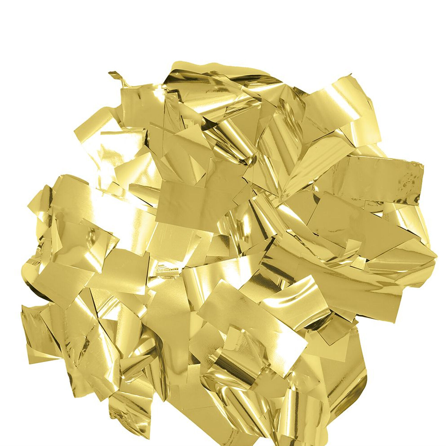 NEU Konfitti-Kanone Metallic-Streifen, 10cm, gold, 3 Stck Bild 2