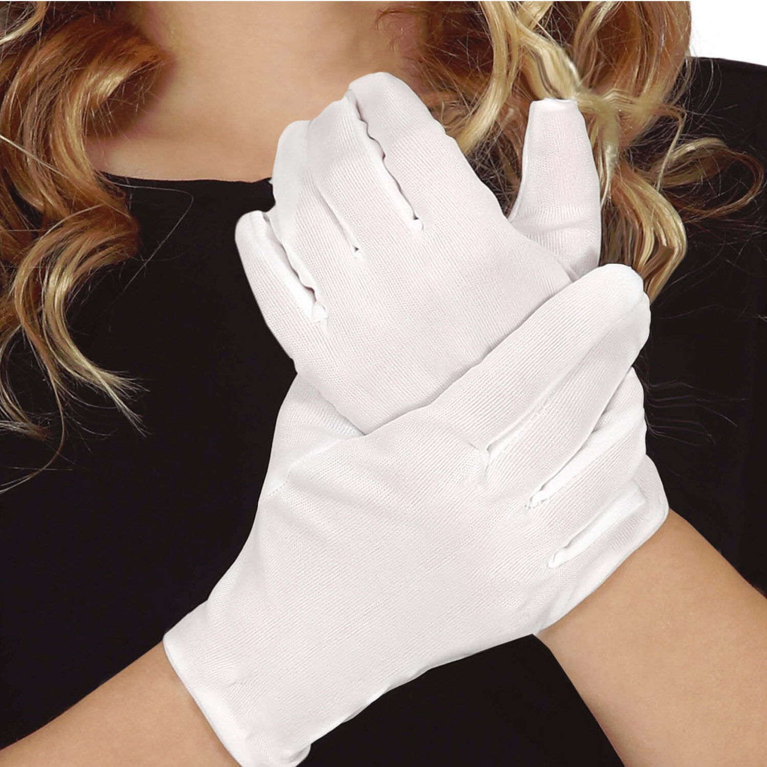 NEU Kinder-Handschuhe wei, ca. 18cm