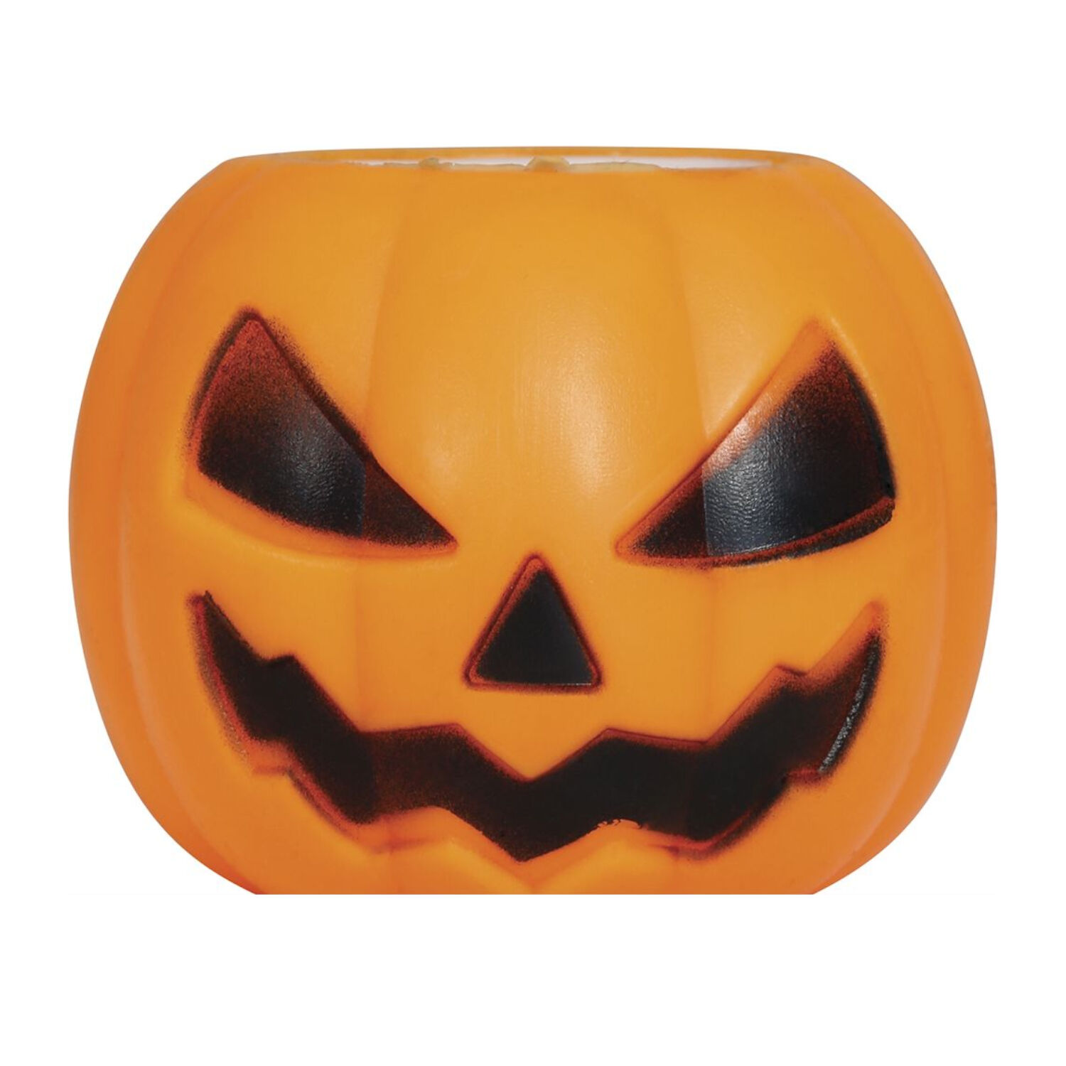 Halloween-Spielzeug Gummi Krbis mit Gespenst Bild 2