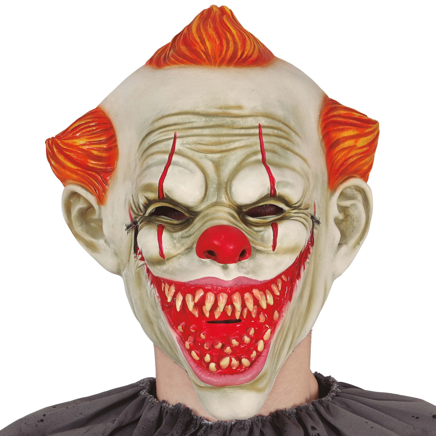 NEU Latex-Maske Grinsender Halloween-Clown - Halloween-Masken Halloween  Produkte 