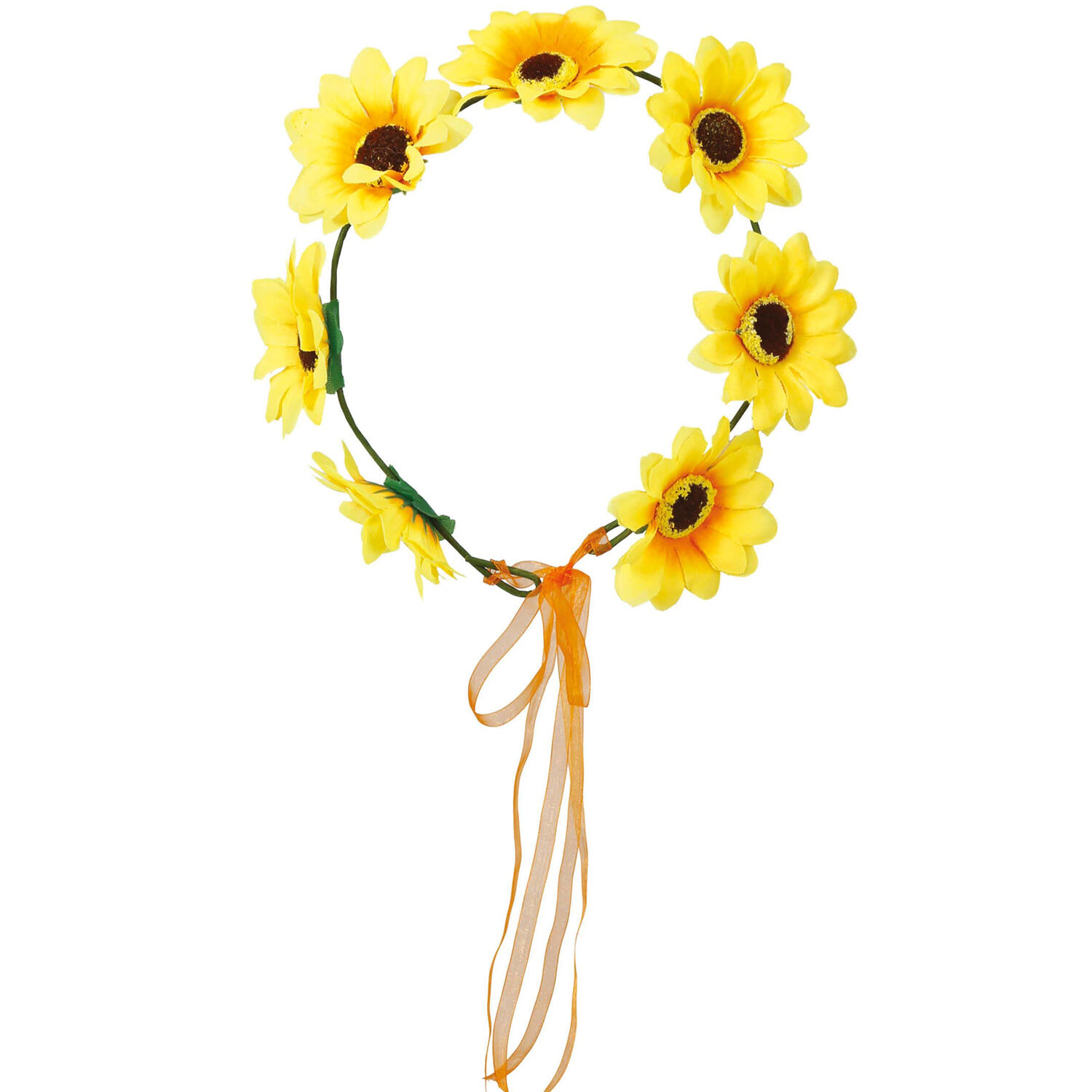 NEU Blumenkranz mit gelben Margeriten