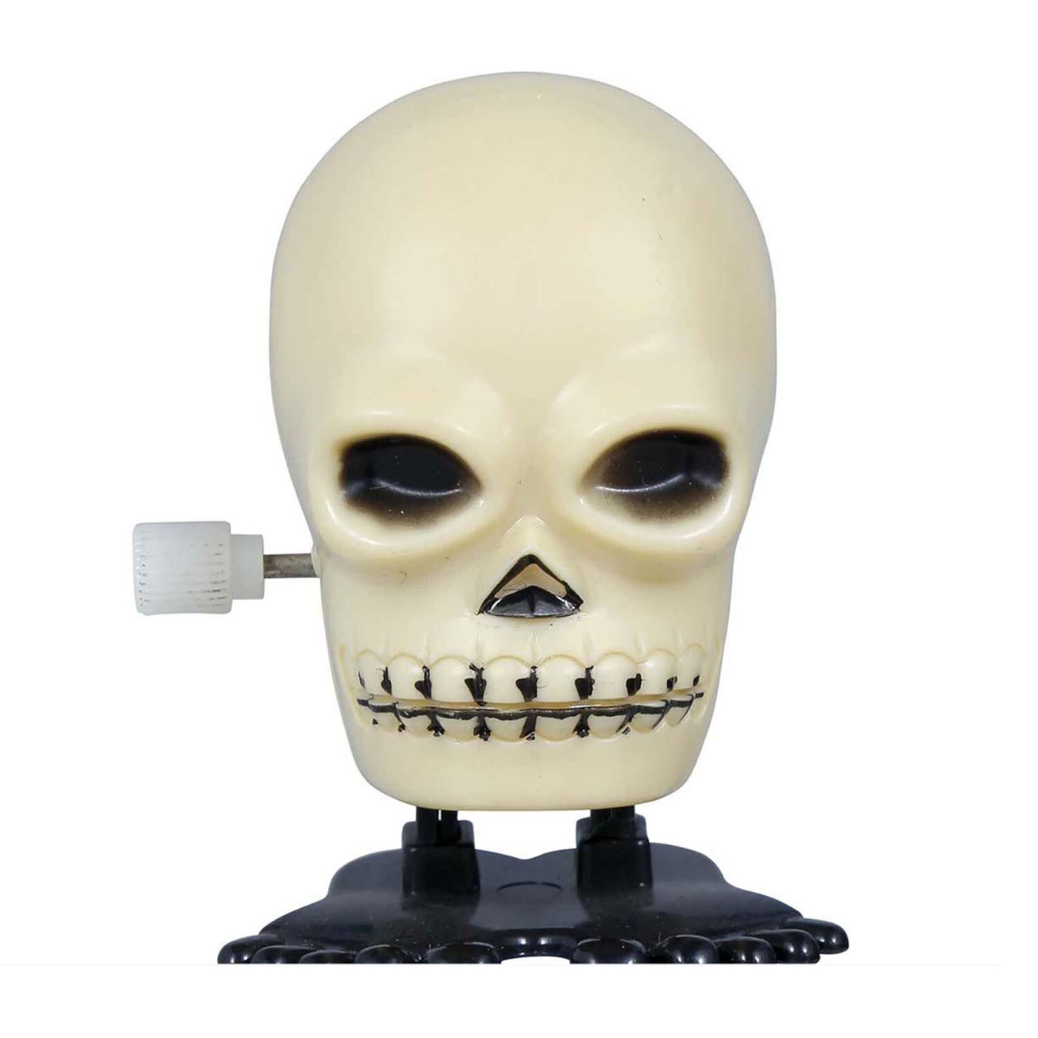 NEU Halloween-Spielzeug Totenkopf zum Aufziehen Bild 2