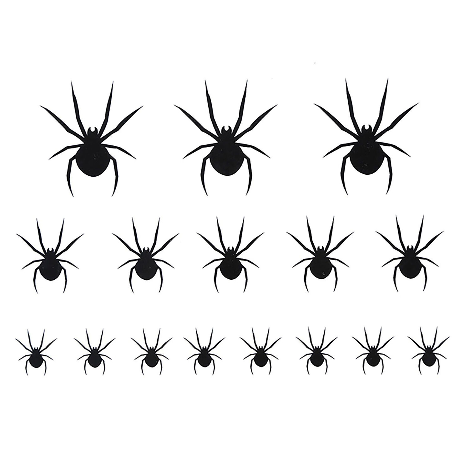 NEU Tempor�res Tattoo, Halloween Spinnen, 16,15x11cm Bild 2