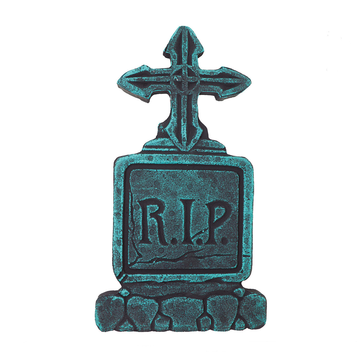 NEU Halloween-Deko Grabstein Kreuz RIP, ca. 43x22cm