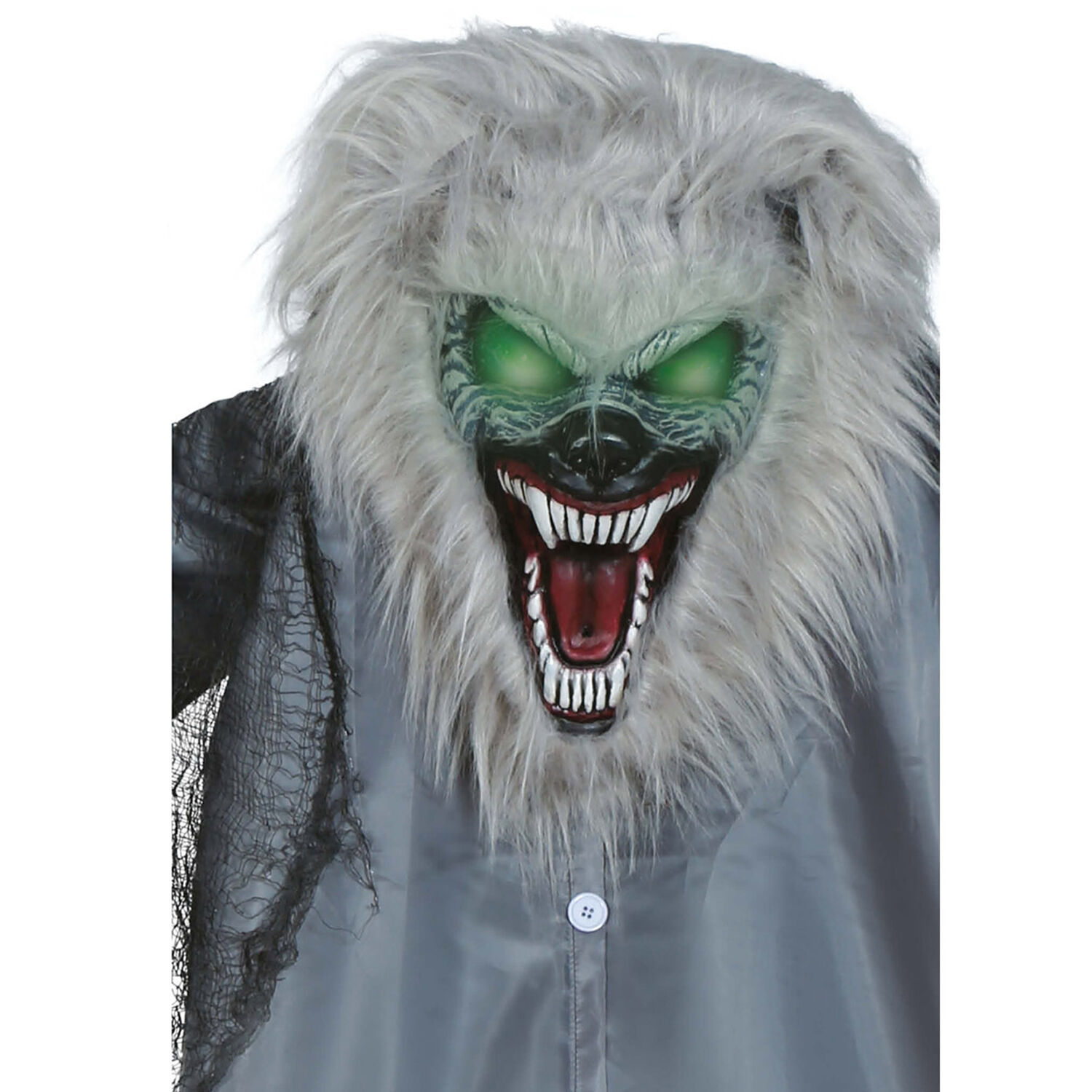 NEU Halloween-Deko-Figur Werwolf mit Licht, Sound und Bewegung, ca. 210cm Bild 2