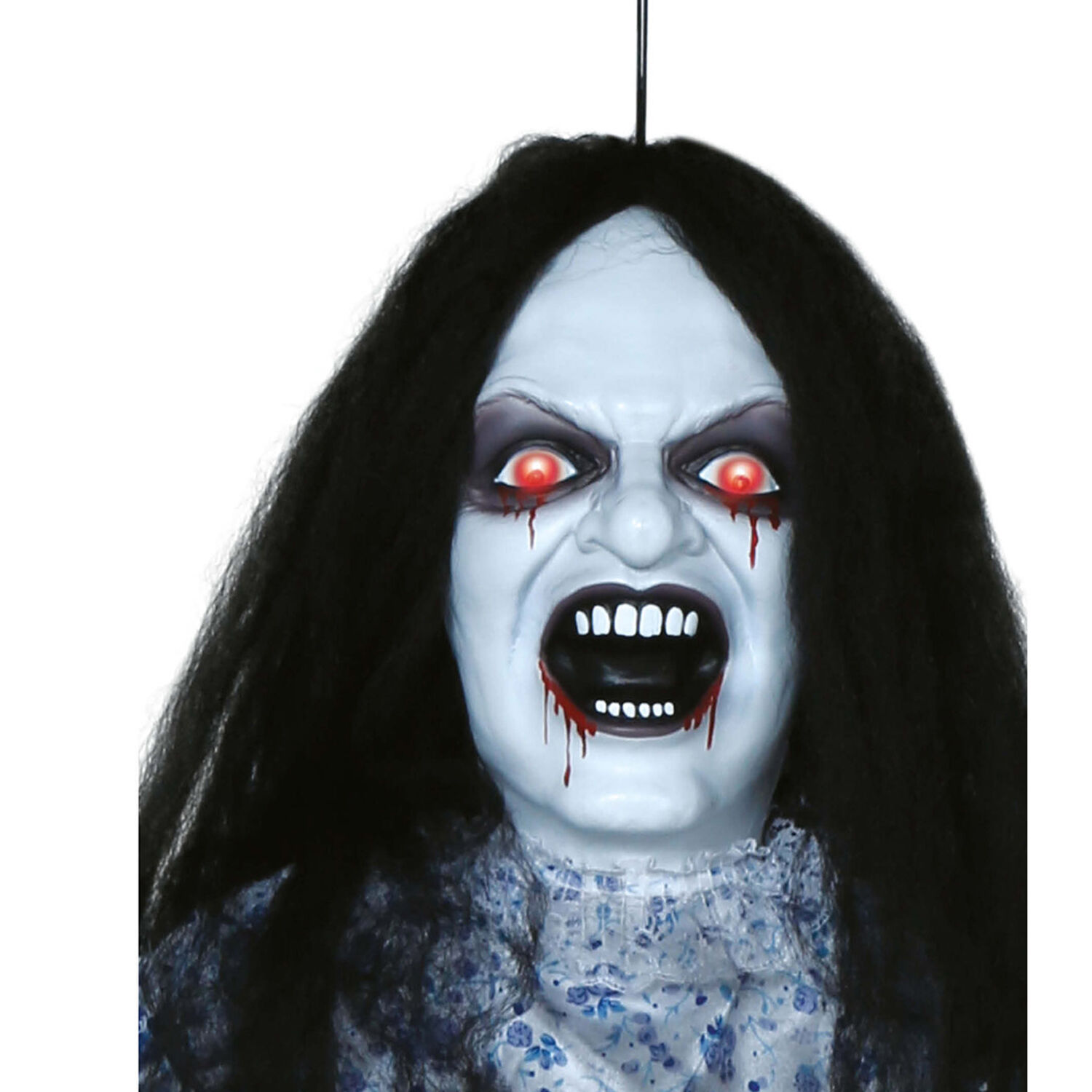 NEU Halloween-Deko-Figur Besessene, mit Licht, Sound und Bewegung, ca. 150cm Bild 2