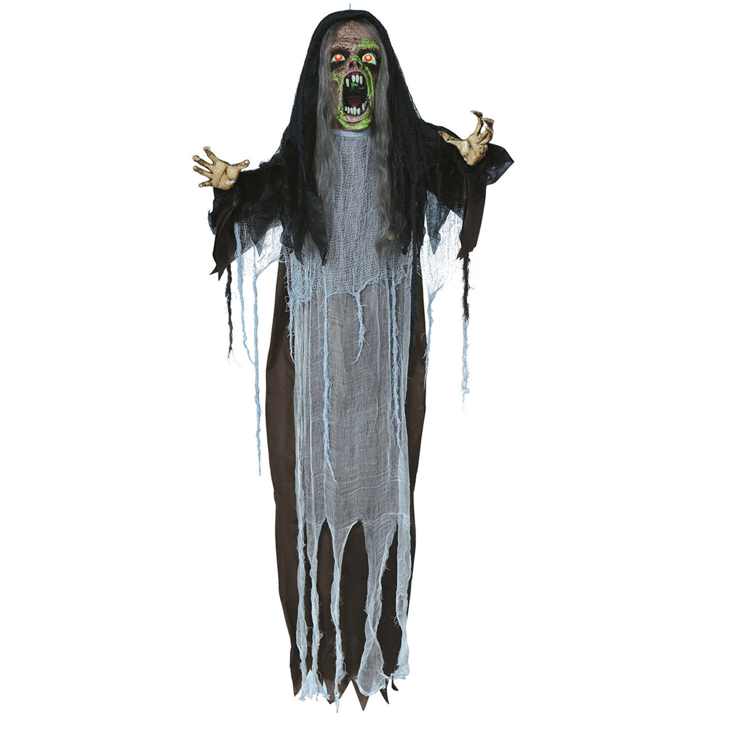 NEU Halloween-Deko-Figur Monster, mit Licht, Sound und Bewegung, ca. 180cm