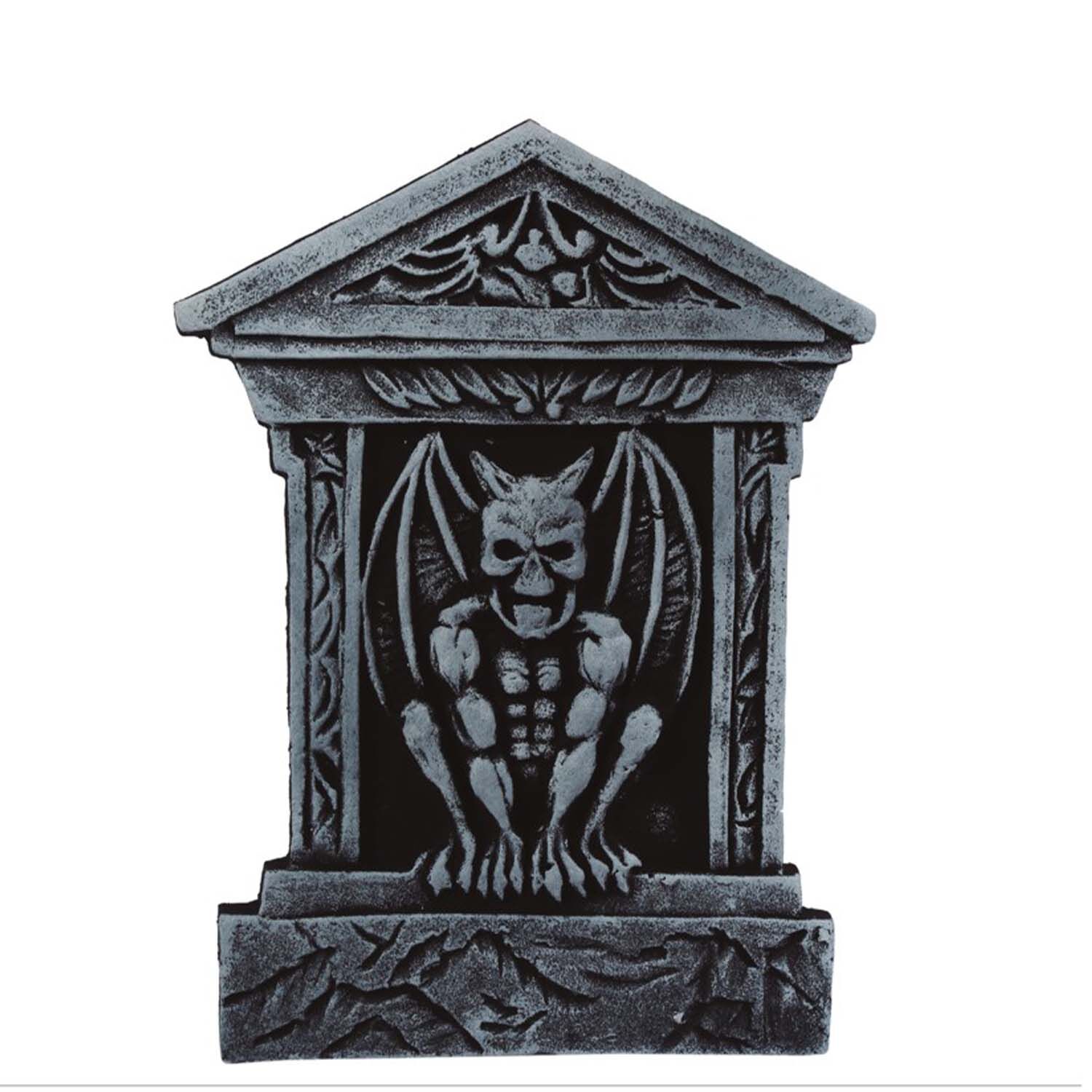 NEU Halloween-Deko Grabstein Wasserspeier, ca. 52x35cm