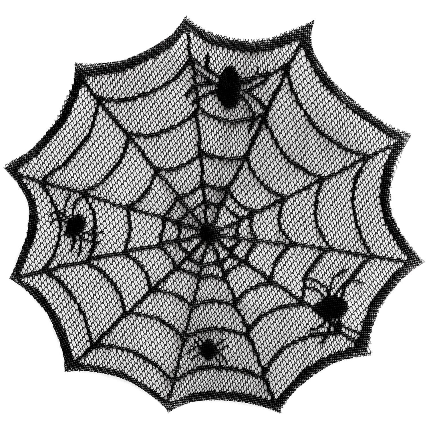 NEU Tischset Spinnennetz aus Spitze, 30cm