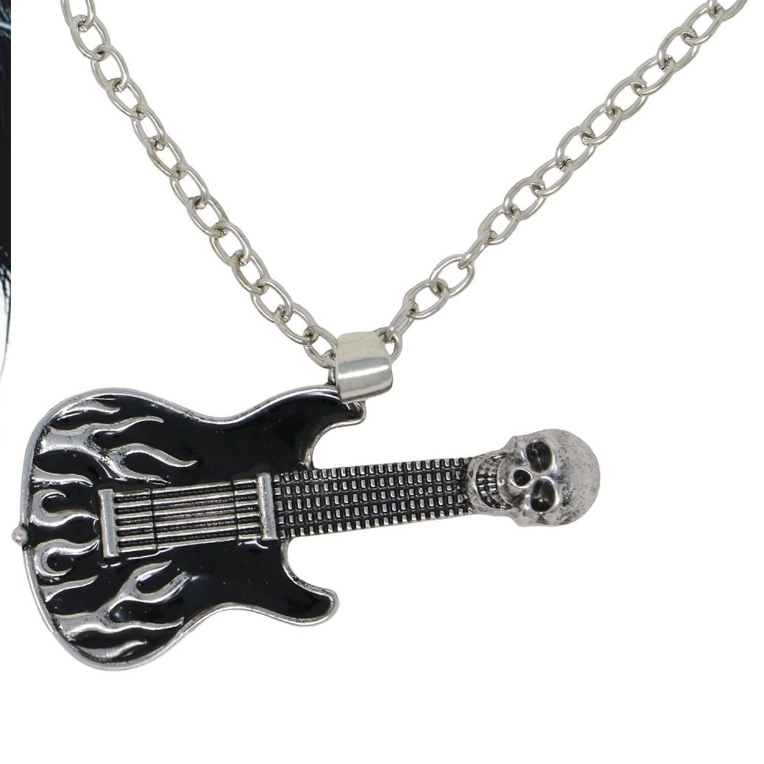 Halskette Rock, E-Gitarre