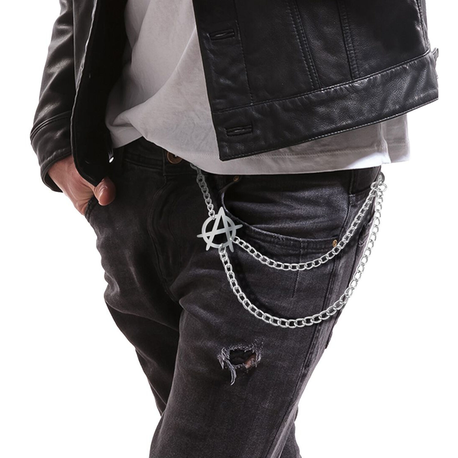 Hosen-Kette Punk Anarchy Bild 4