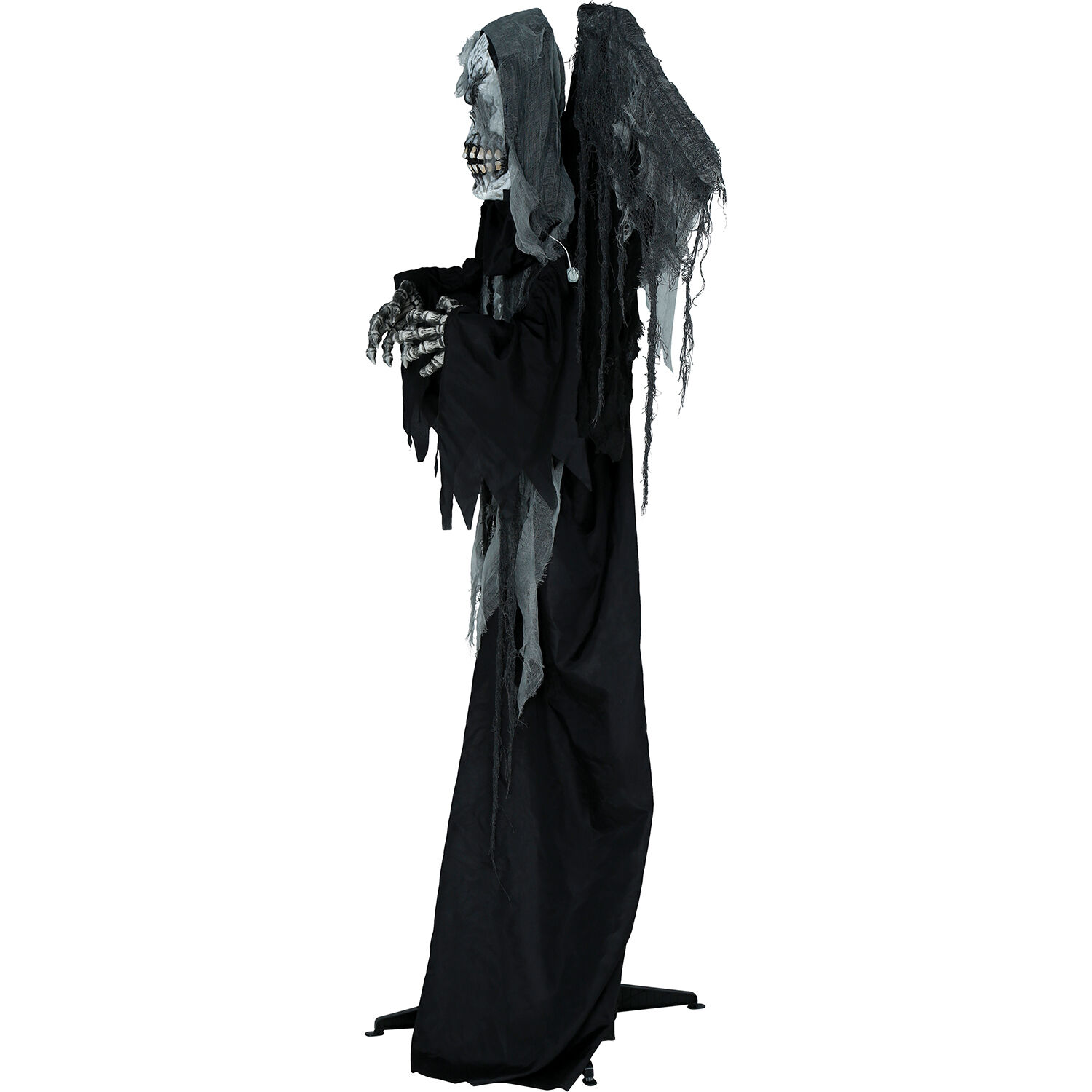 NEU Halloween-Deko Figur geflgeltes Skelett mit Licht-, Sound- und Bewegungseffekt, 180cm Bild 2