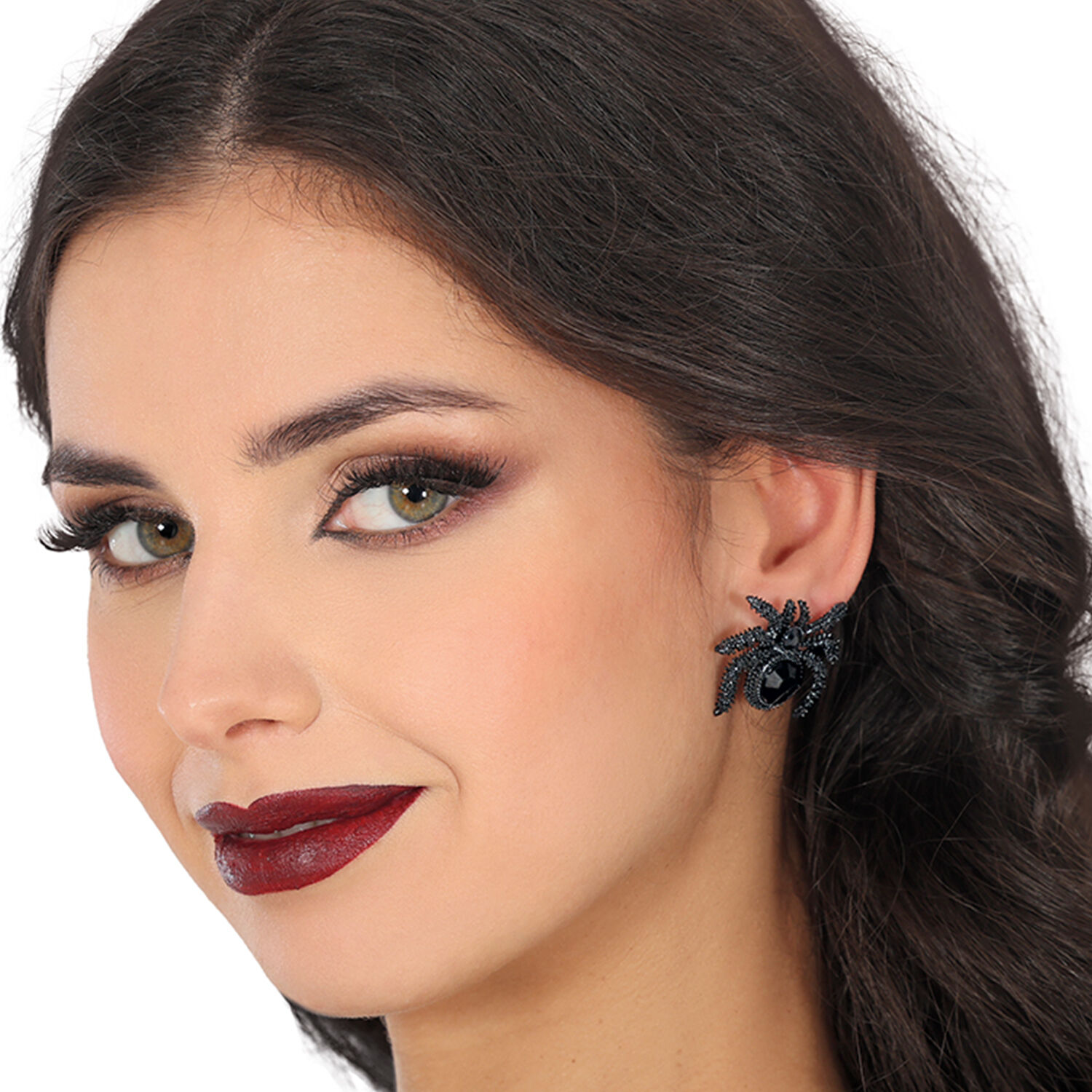 NEU Ohrringe schwarze Spinnen, 2 Stck Bild 2