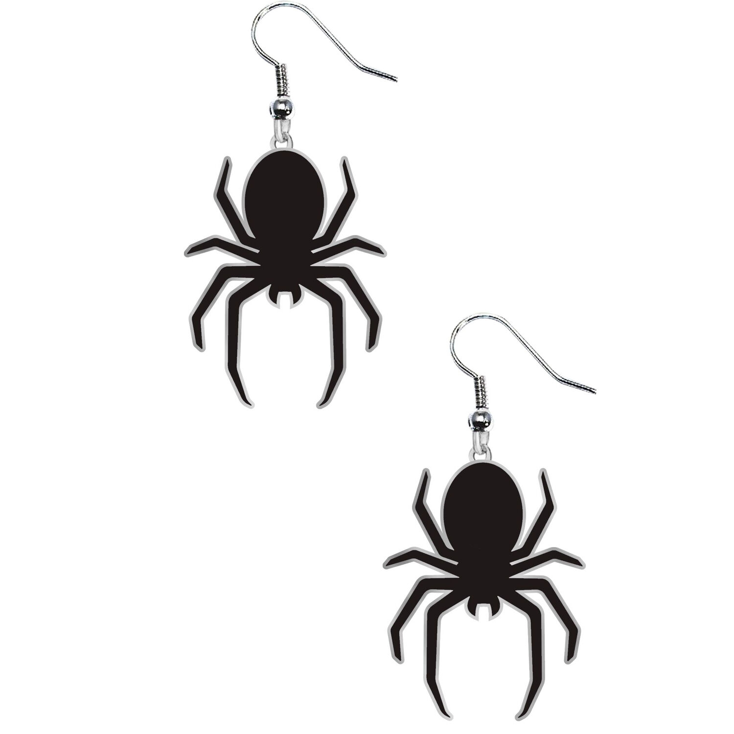 NEU Ohrringe Halloween-Spinne, zwei Stck
