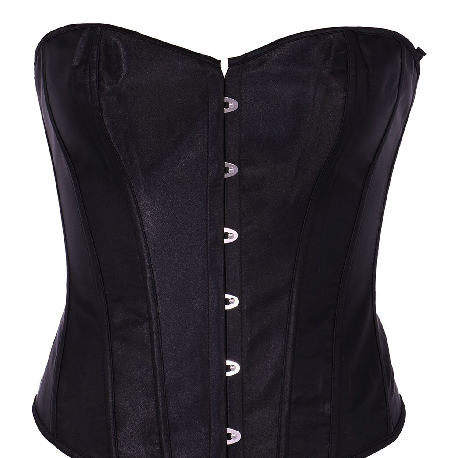 NEU Korsage schwarz mit H�kchen vorne, Gr. S Bild 2