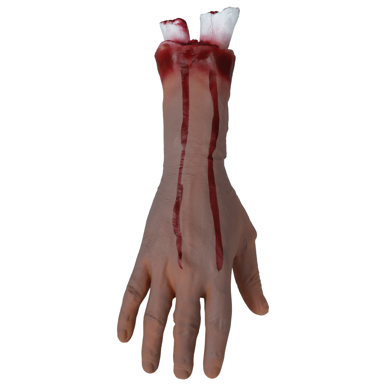 NEU Amputierte Hand mit Blutspuren aus Latex, ca. 31cm Bild 2