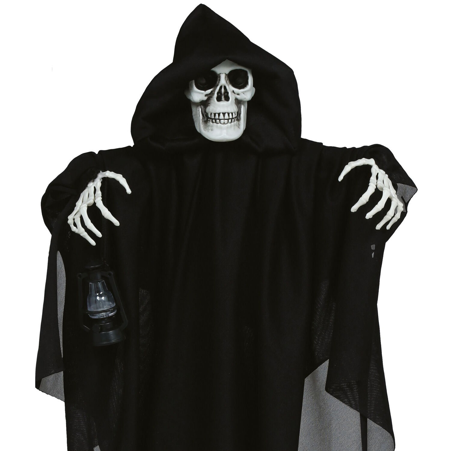 NEU Halloween Deko-H�ngefigur Skelett mit schwarzem Umhang, ca. 58cm
