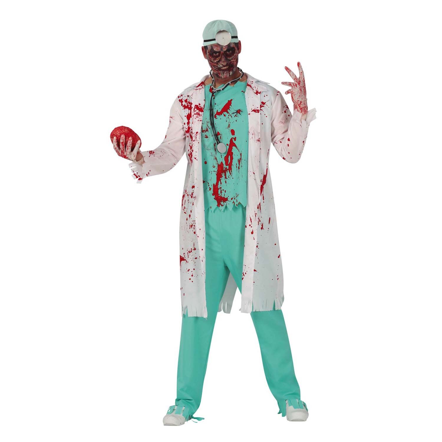 NEU Herren-Kostm Zombie-Arzt, Gr. 48-50