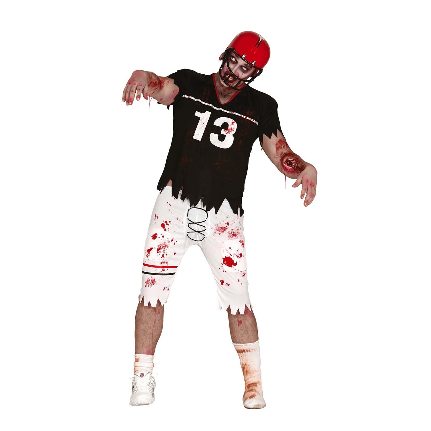 NEU Herren-Kostm Zombie-Quarterback, Gr. M