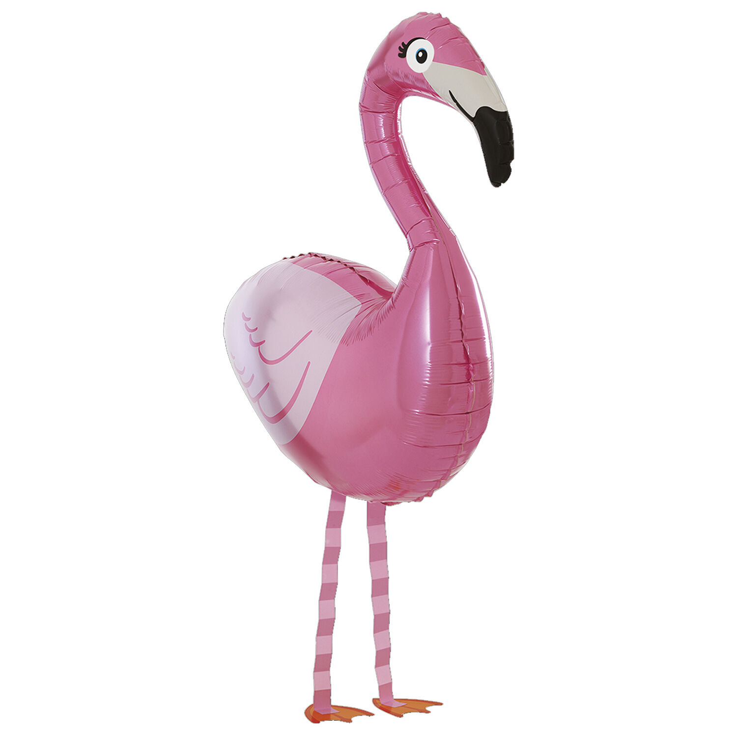 NEU Folienballon Airwalker Flamingo, pink, 69x85cm