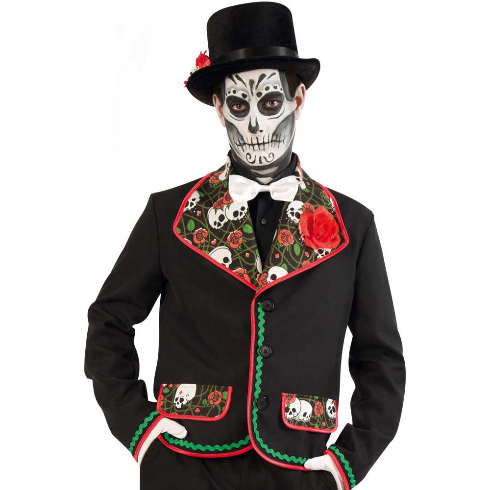 Herren Kostum Jacke El Fargo Gr Xl Vampire Halloween Kostume Fur Herren Kostume Verkleiden Produkte Party Discount De