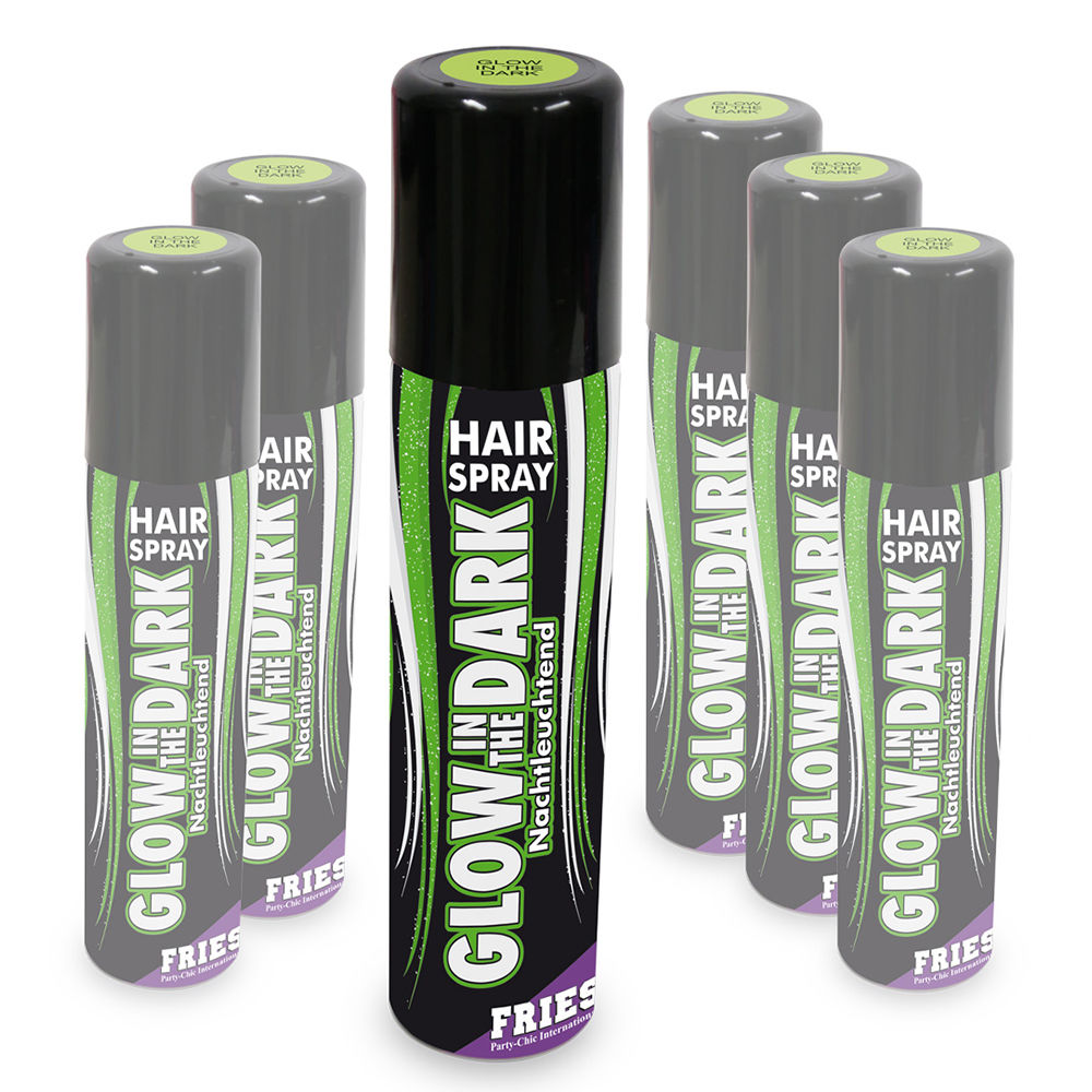 SALE Haarspray Glow in the Dark, nachtleuchtend, 100ml, UV