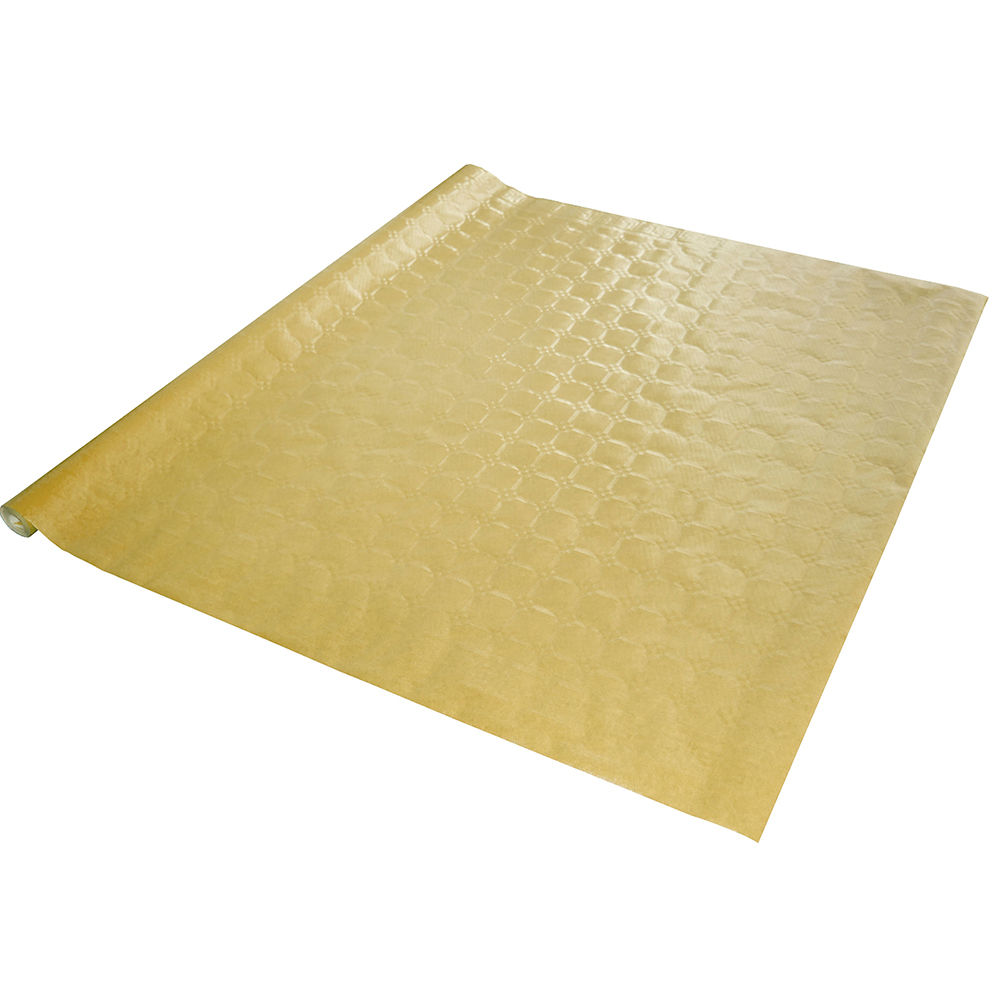 Tischtuchpapier gold, Damastprägung, 8x1m