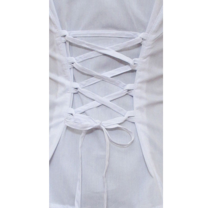 SALE Damen-Kostüm Trachtenbluse, weiß, Gr. 50 Bild 2