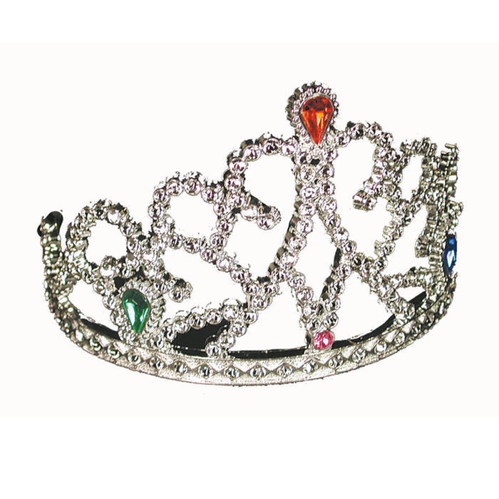 SALE Diadem Prinzessin silber