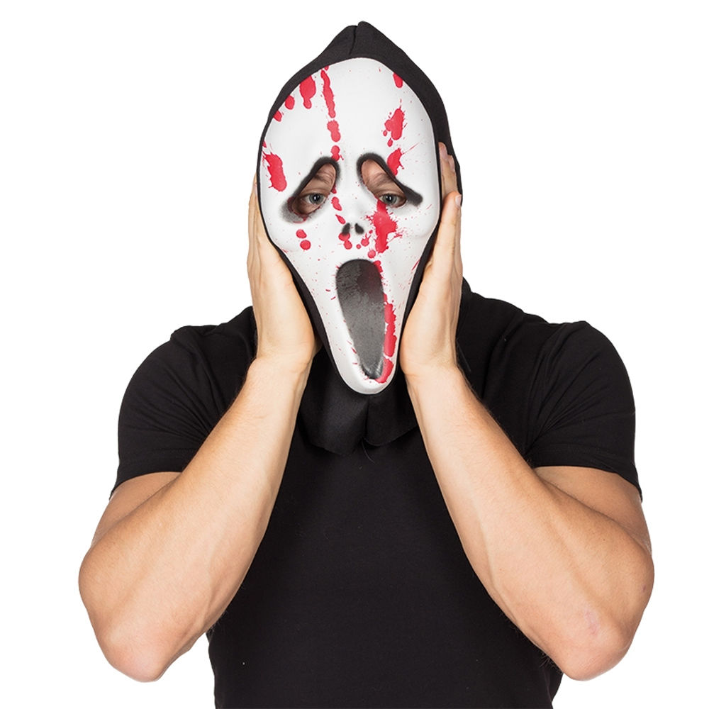 Maske Scream blutig