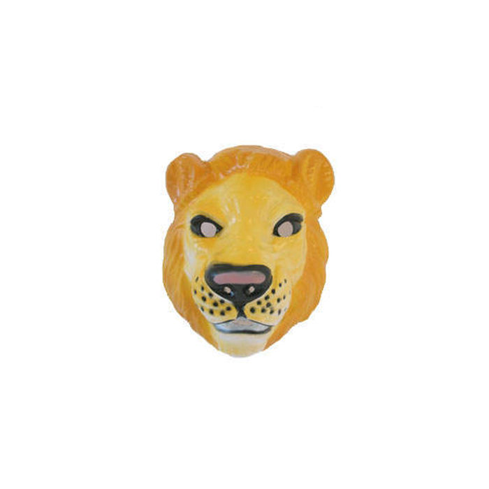 SALE Maske für Erwachsene Löwe, Hartplastik