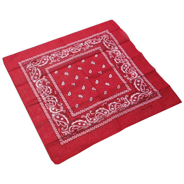 Westerntuch / Bandana, 53cm x 53cm, rot