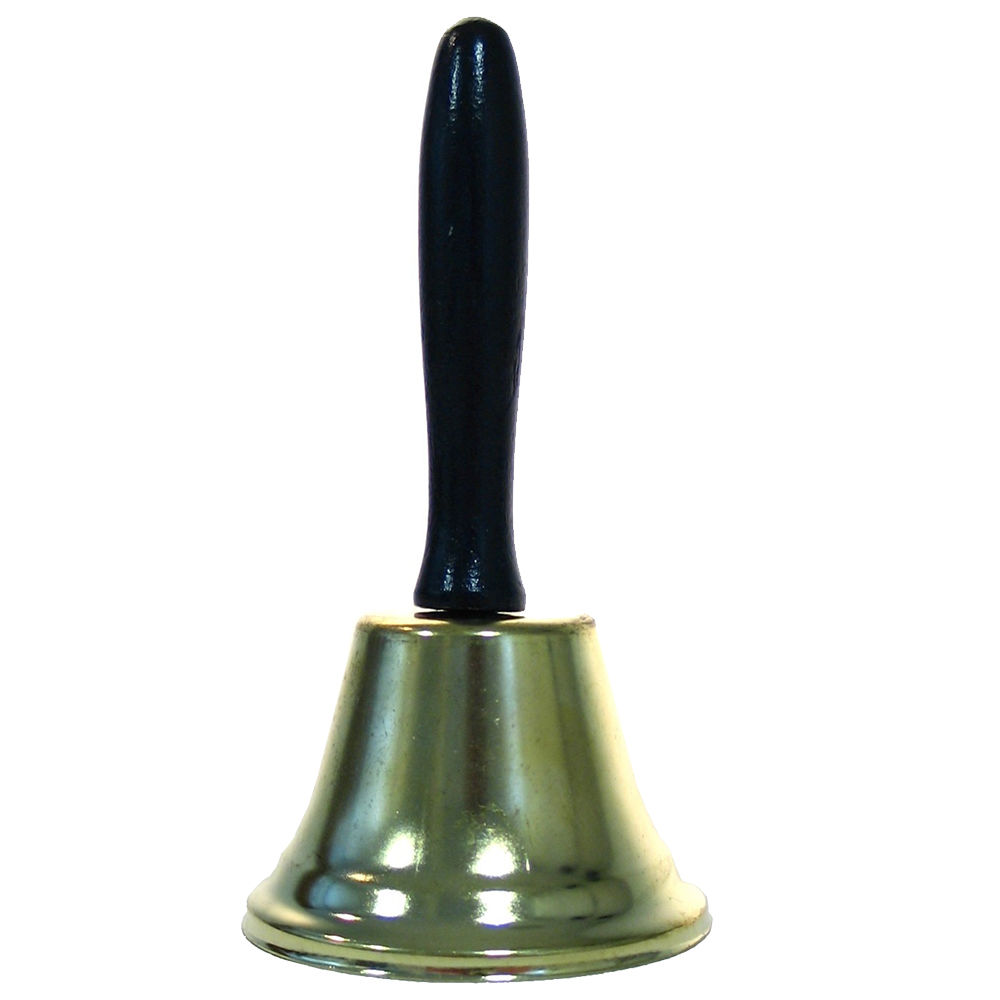 SALE Glocke mit Holzgriff, 12 cm