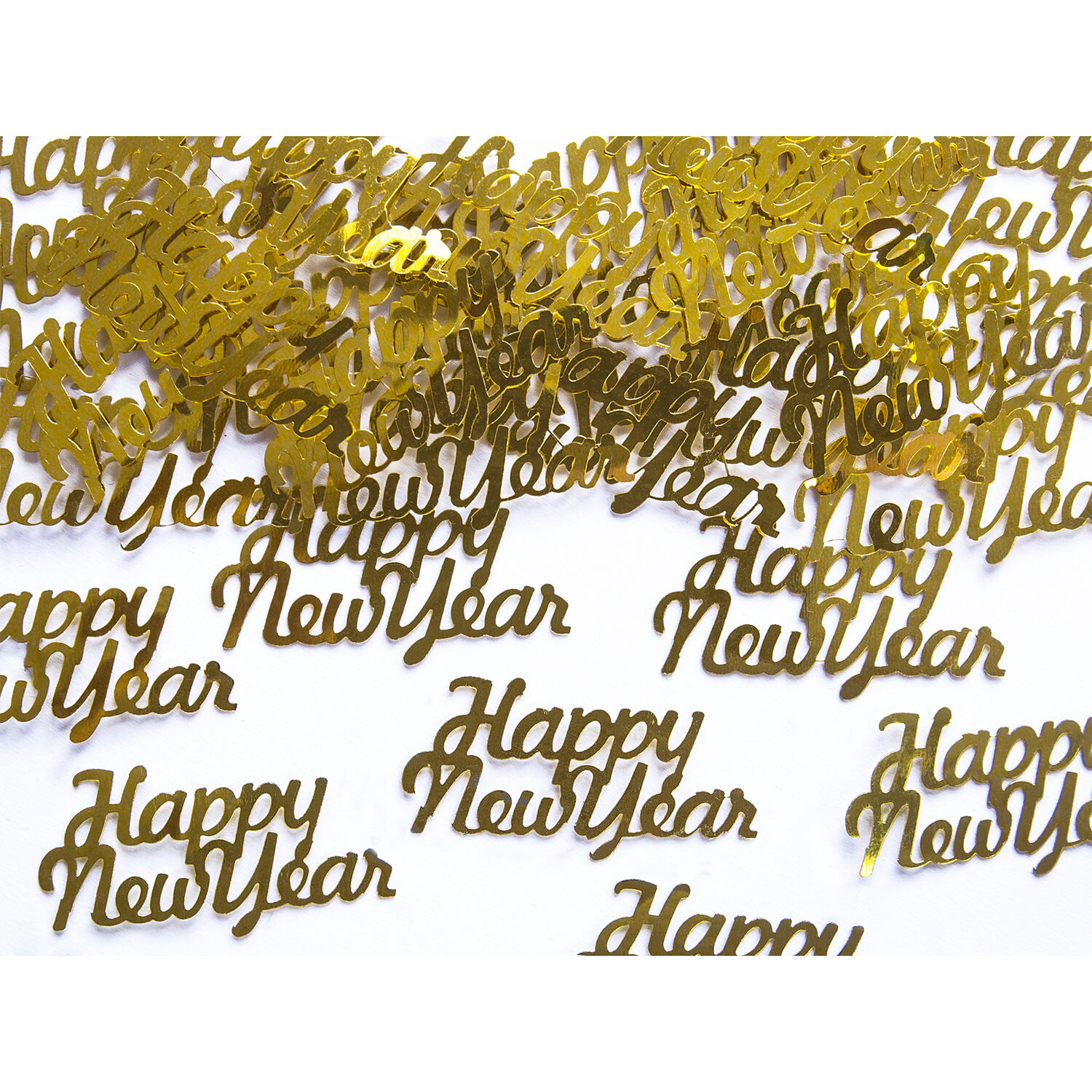 Konfetti Metallic Happy New Year - Gold - 4 � 2 cm - 3 g