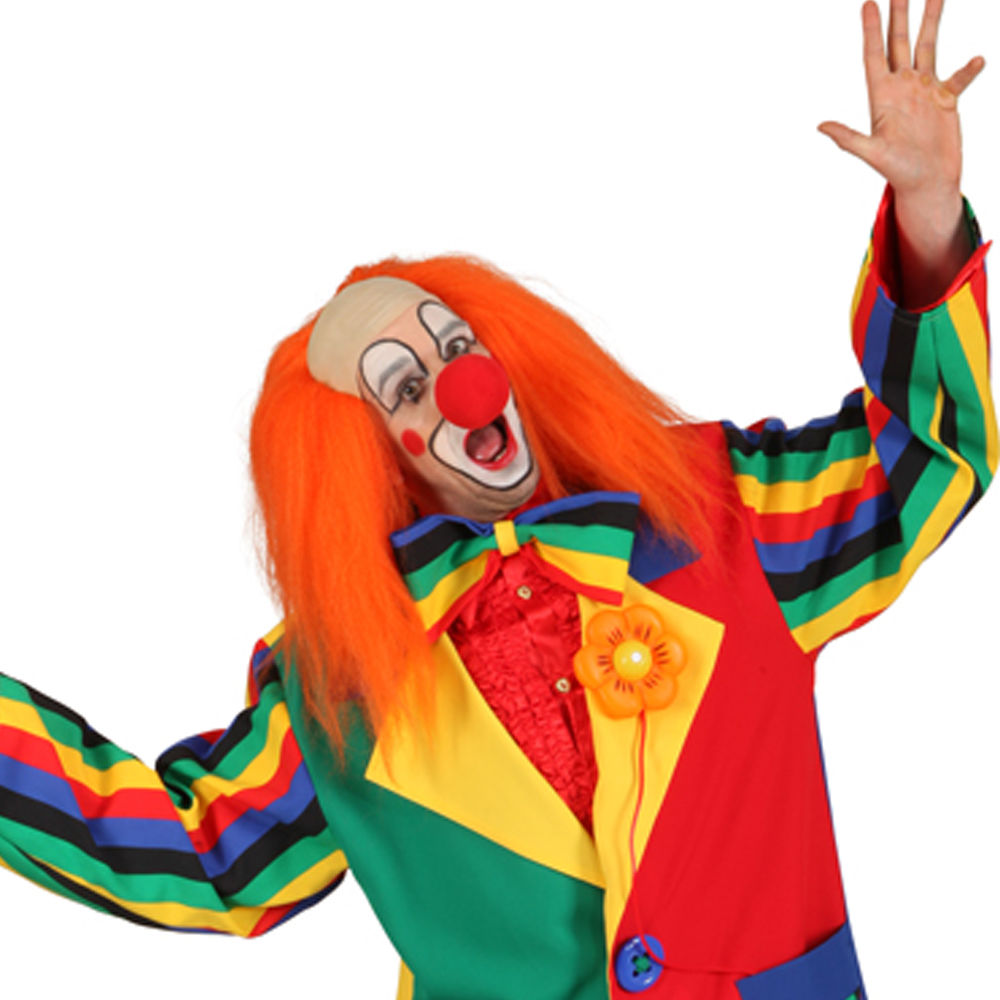 Fliege Clown bunt XL