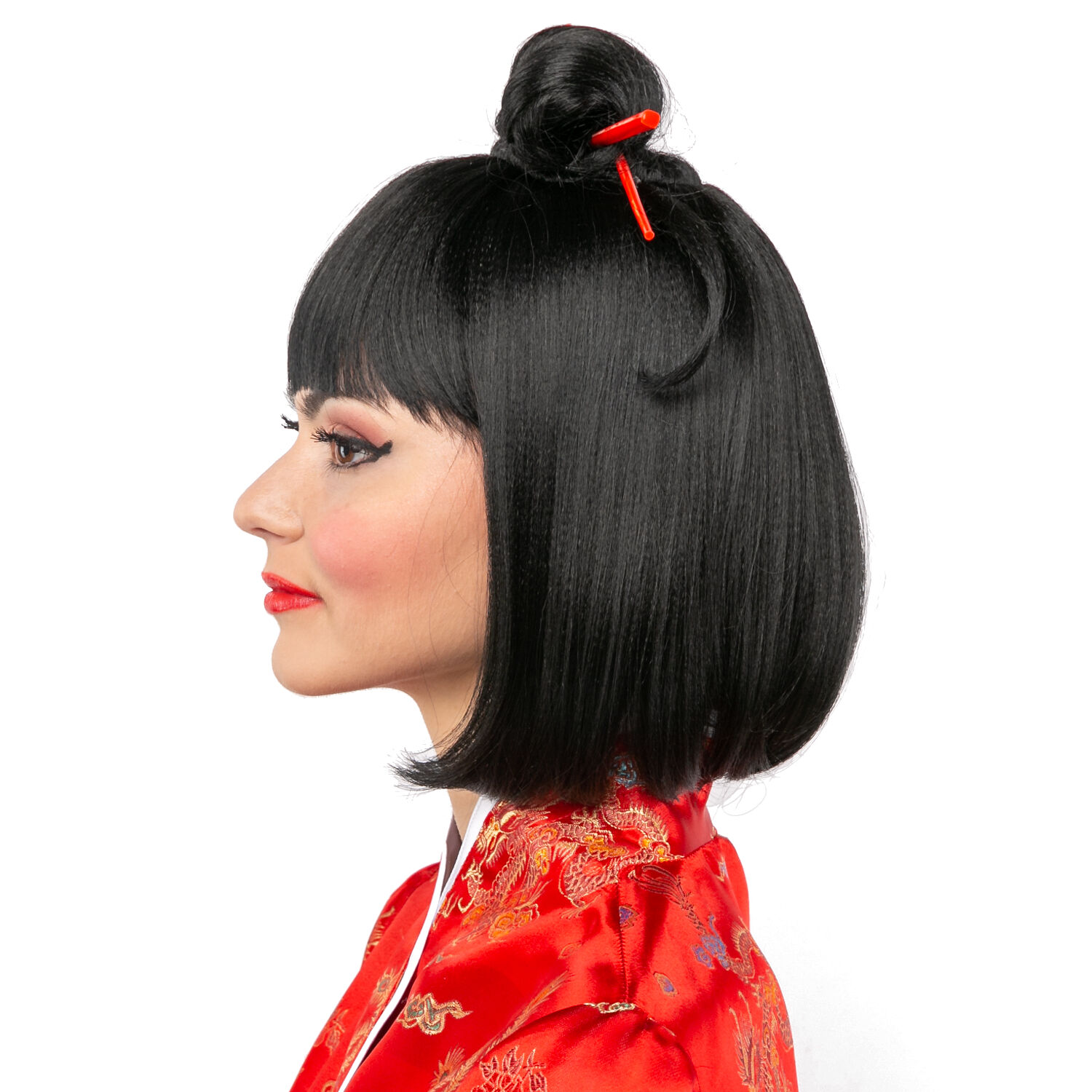 Damen-Percke Geisha, schwarz Bild 2