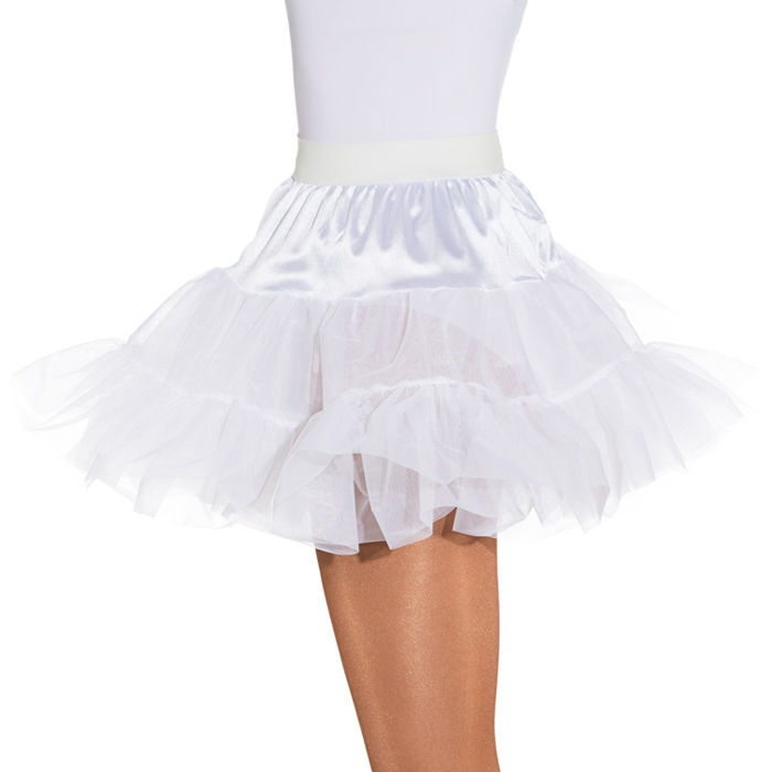 Petticoat fr Damen, 2 lagig, wei, Gr. 36-38 Bild 2