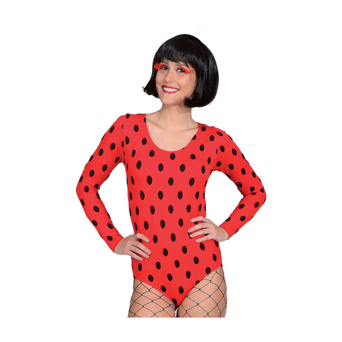 SALE Body Kferchen rot-schwarz gepunktet, Gr. S-M
