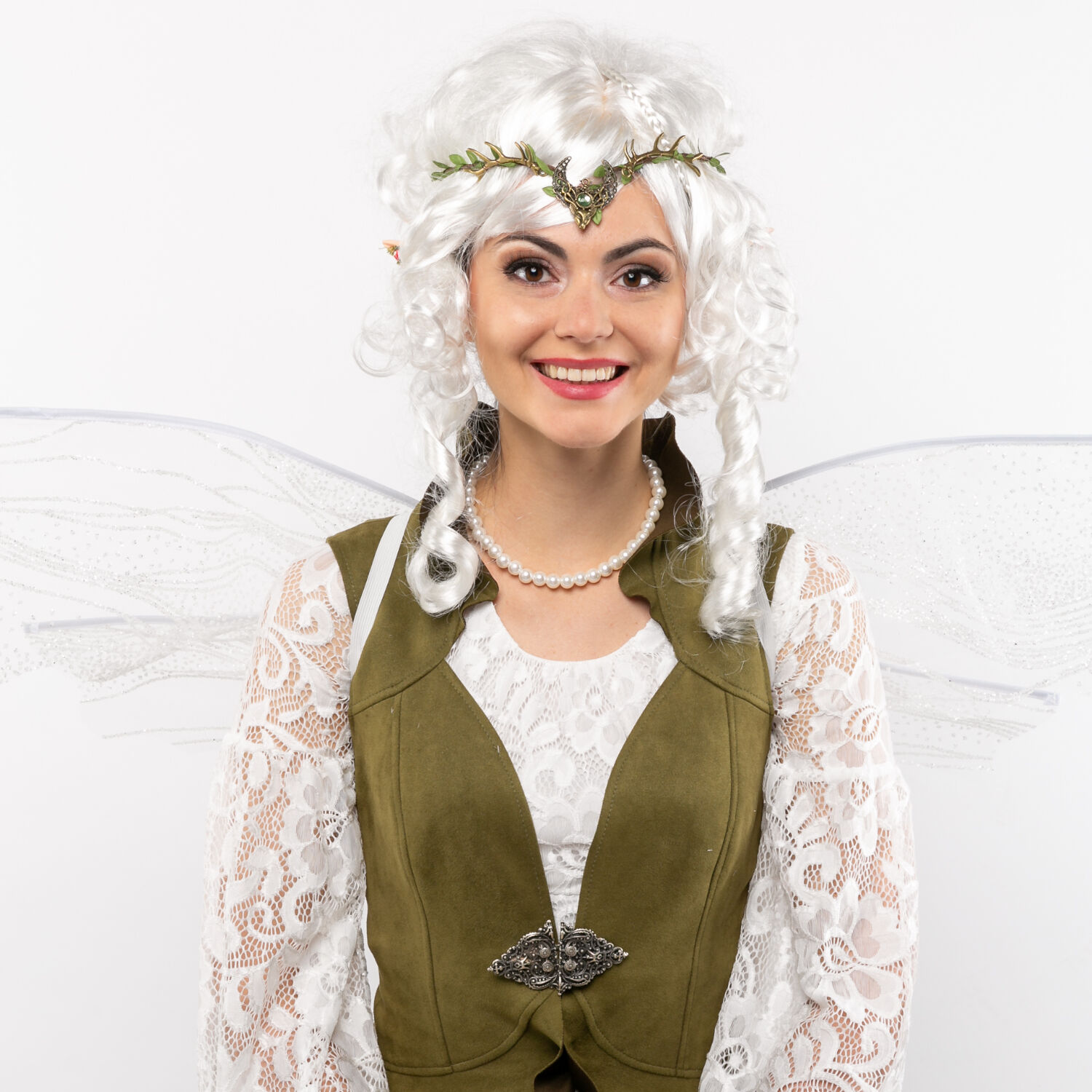 Kopfschmuck Elfe, gr�n Bild 2