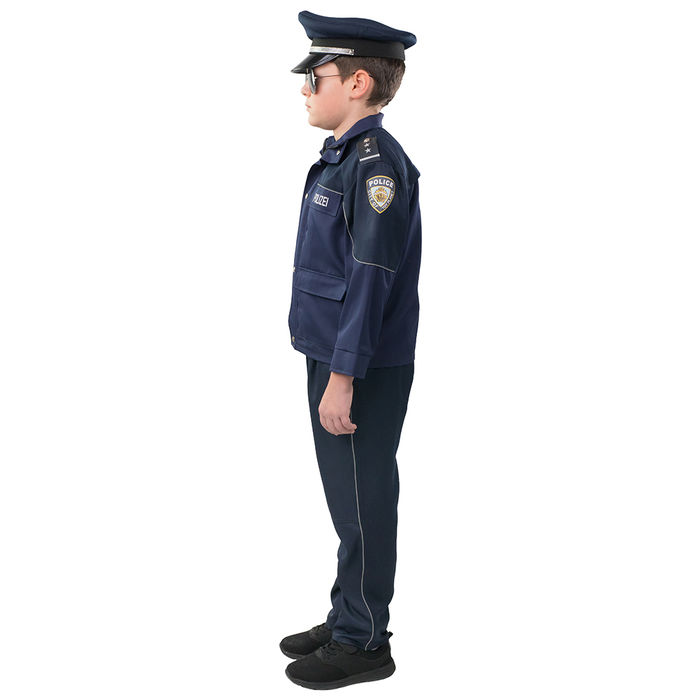 Kinder-Kostüm Polizeikomissar, 3-tlg., Gr. 140 Bild 2
