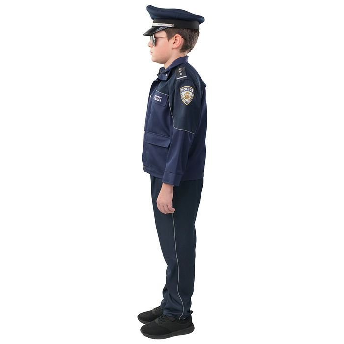 NEU Kinder-Kostüm Polizeikommissar, Jacke & Hose, Gr. 116 Bild 2
