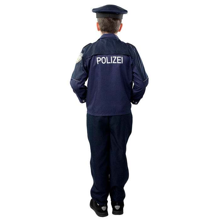 NEU Kinder-Kostüm Polizeikommissar, Jacke & Hose, Gr. 116 Bild 3
