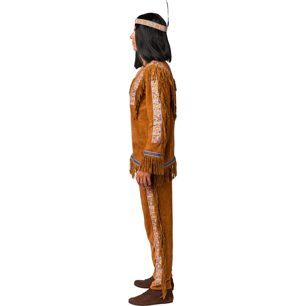 Herren-Kostüm Indianer, Oberteil und Hose Gr. 50-52 Bild 2