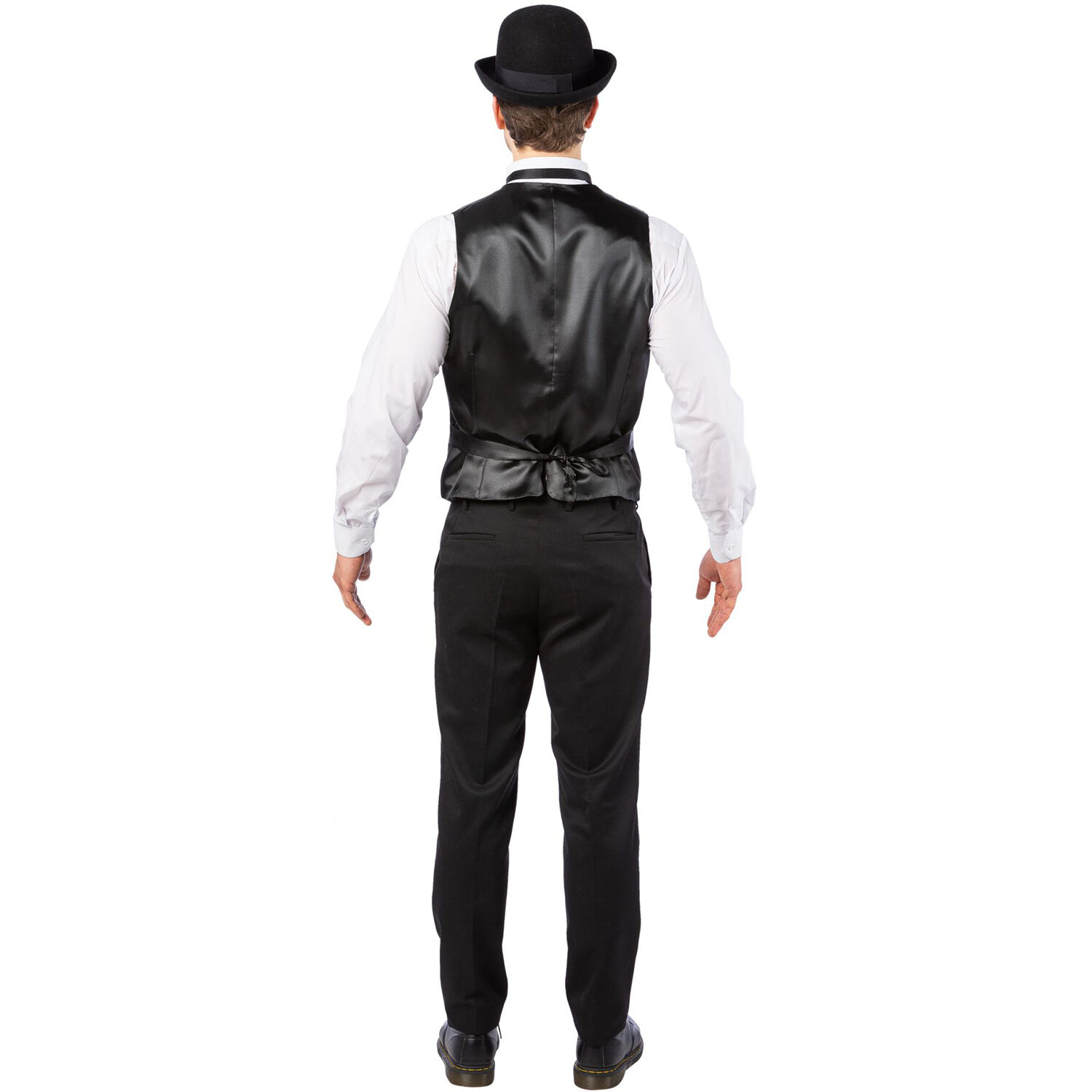 Herren-Kost�m Schwarze Weste Deluxe, Gr. 48-50 Bild 2