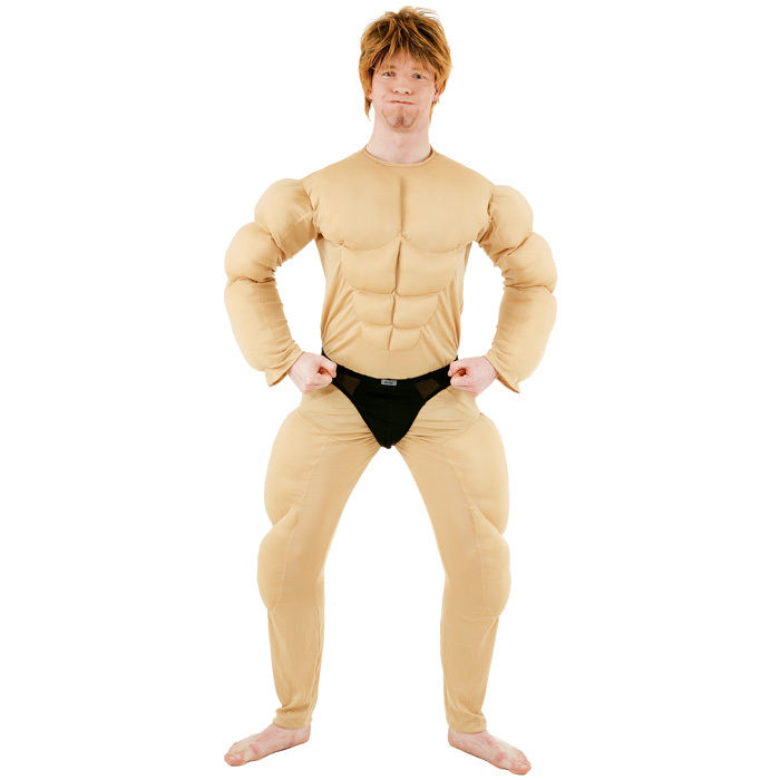 SALE Herren-Kostm Muskelbody, (Gr. 52-54)