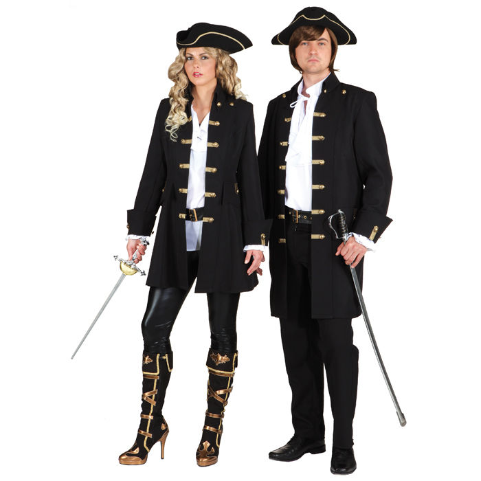 braun Seeräuberin Piratenparty Damen-Jacke Piratin de Luxe 