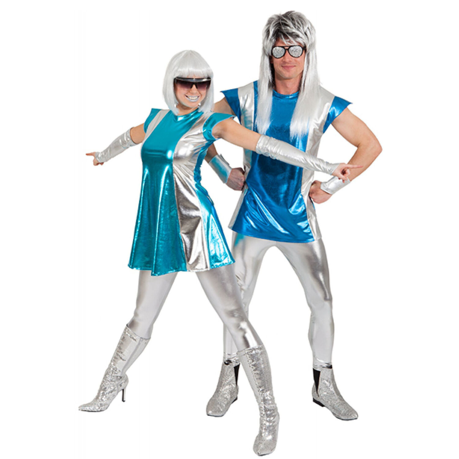 Herren-Kost�m Space Man, Gr. 48-50 Bild 3