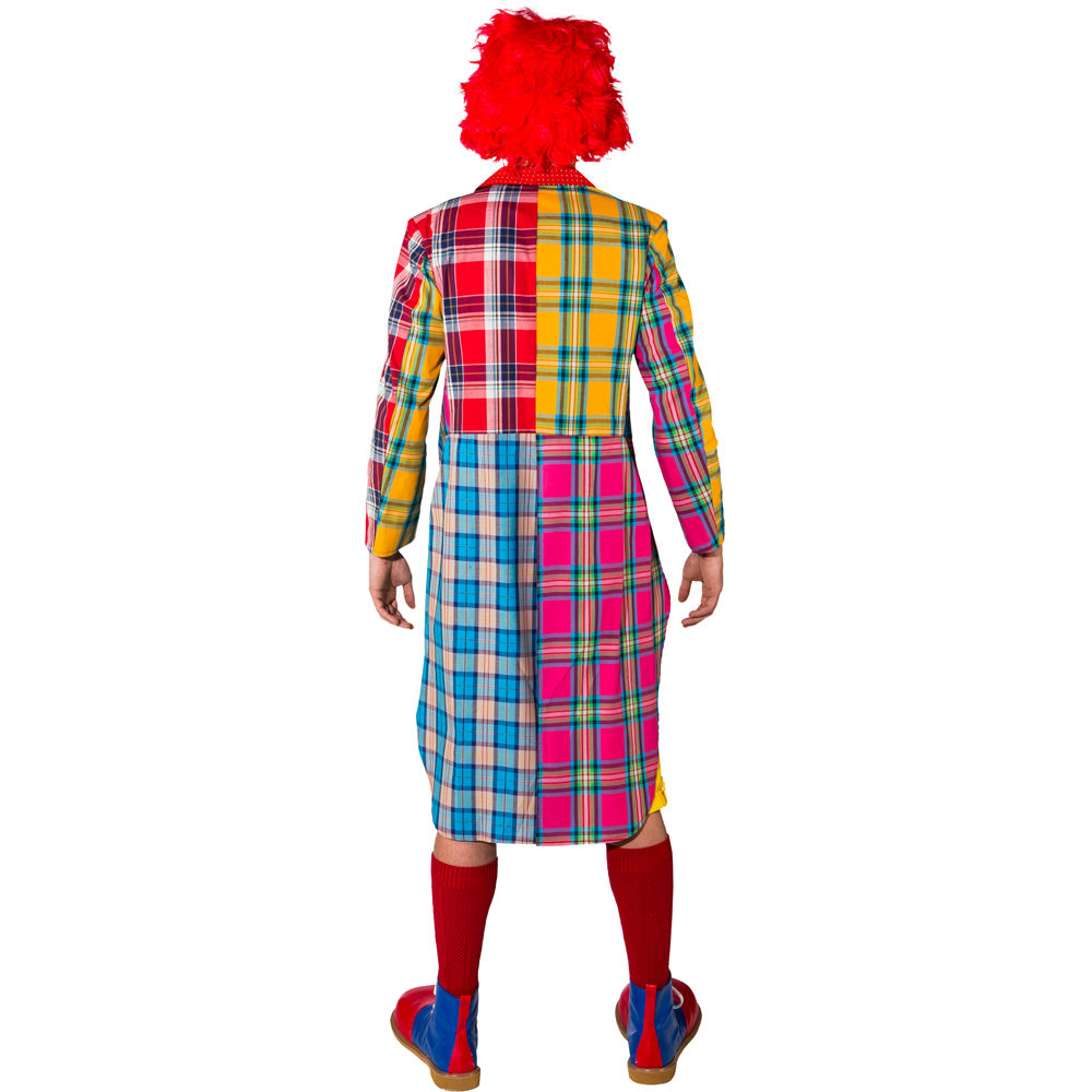 Herren-Kostm Frack Patchwork Clown, Gr. 48-50 Bild 3