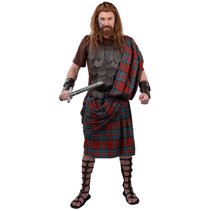 Herren-Kostüm Highlander Deluxe, Gr. 46-48